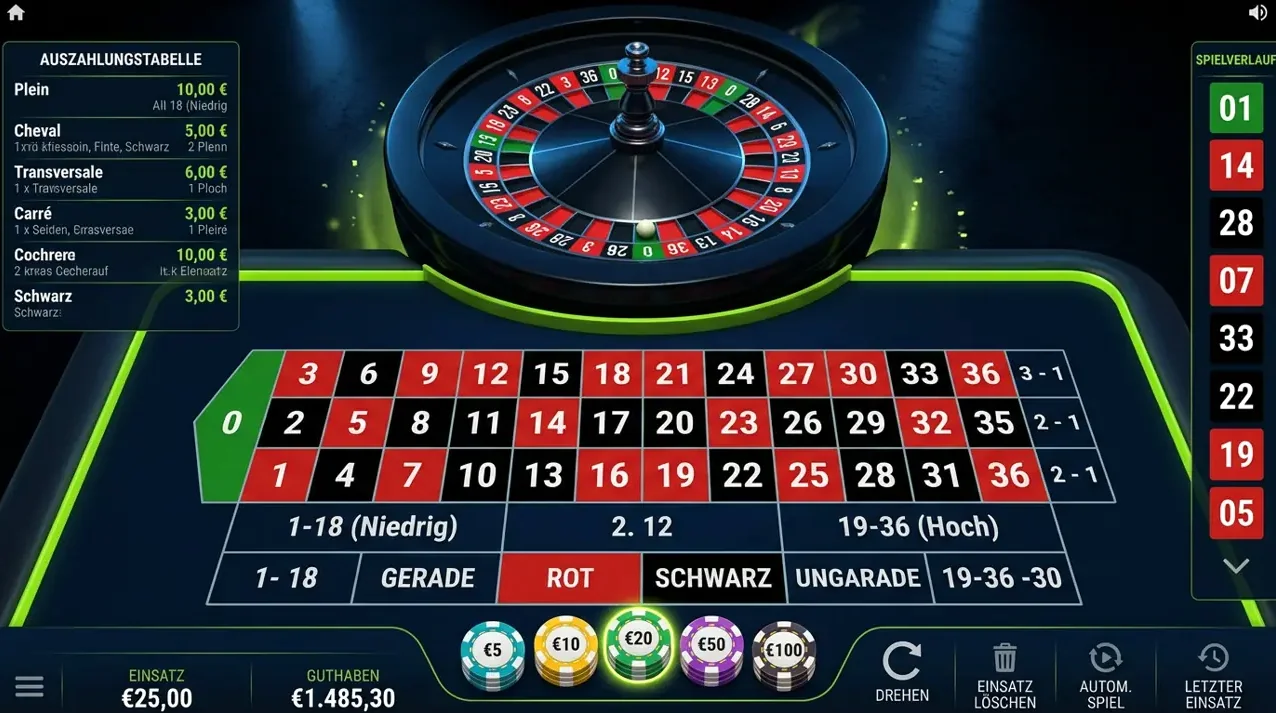 Klassische Tischspiele · Slotoro